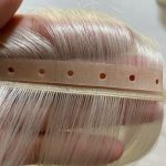 PU Weft Hair with Hole