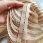 PU Weft Hair with Hole