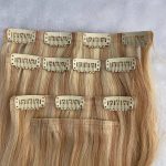 6 Sets 180grams PU Clip Hair