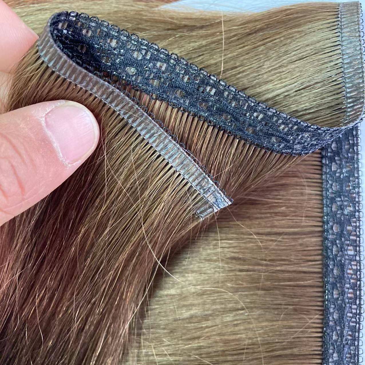 flat weft hair