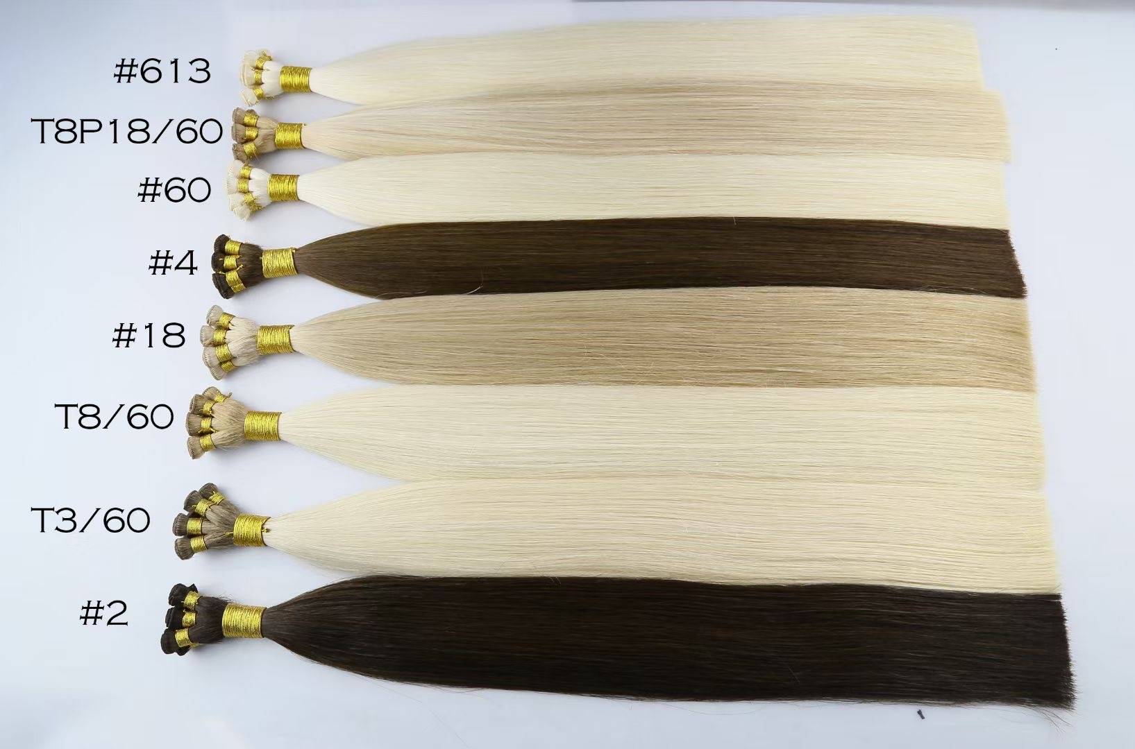 Hand Tied Weft Virgin Hair