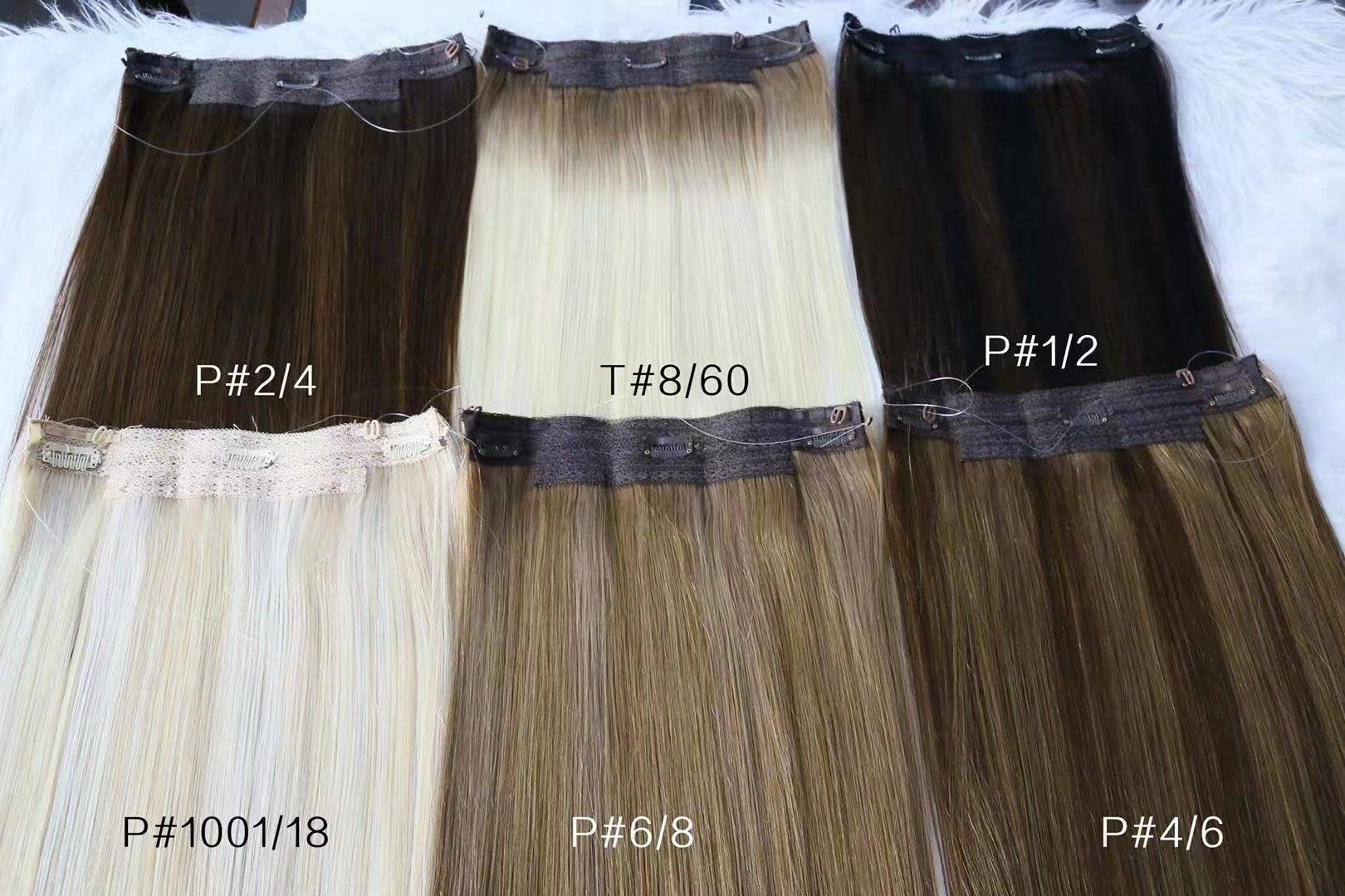 piano color halo hair