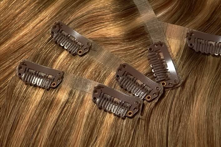 clip pu hair