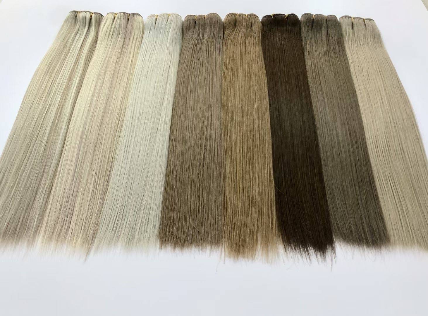 color hair weft